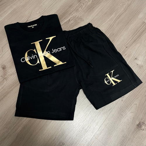 CONJUNTO CORTO CALVIN KLEIN JEANS MINUSCULA GOLD