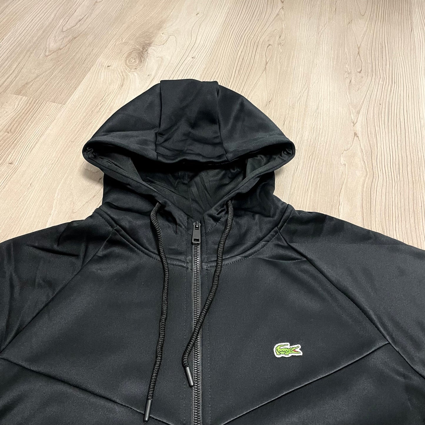 CONJUNTO largo LACOSTE ALL BLACK