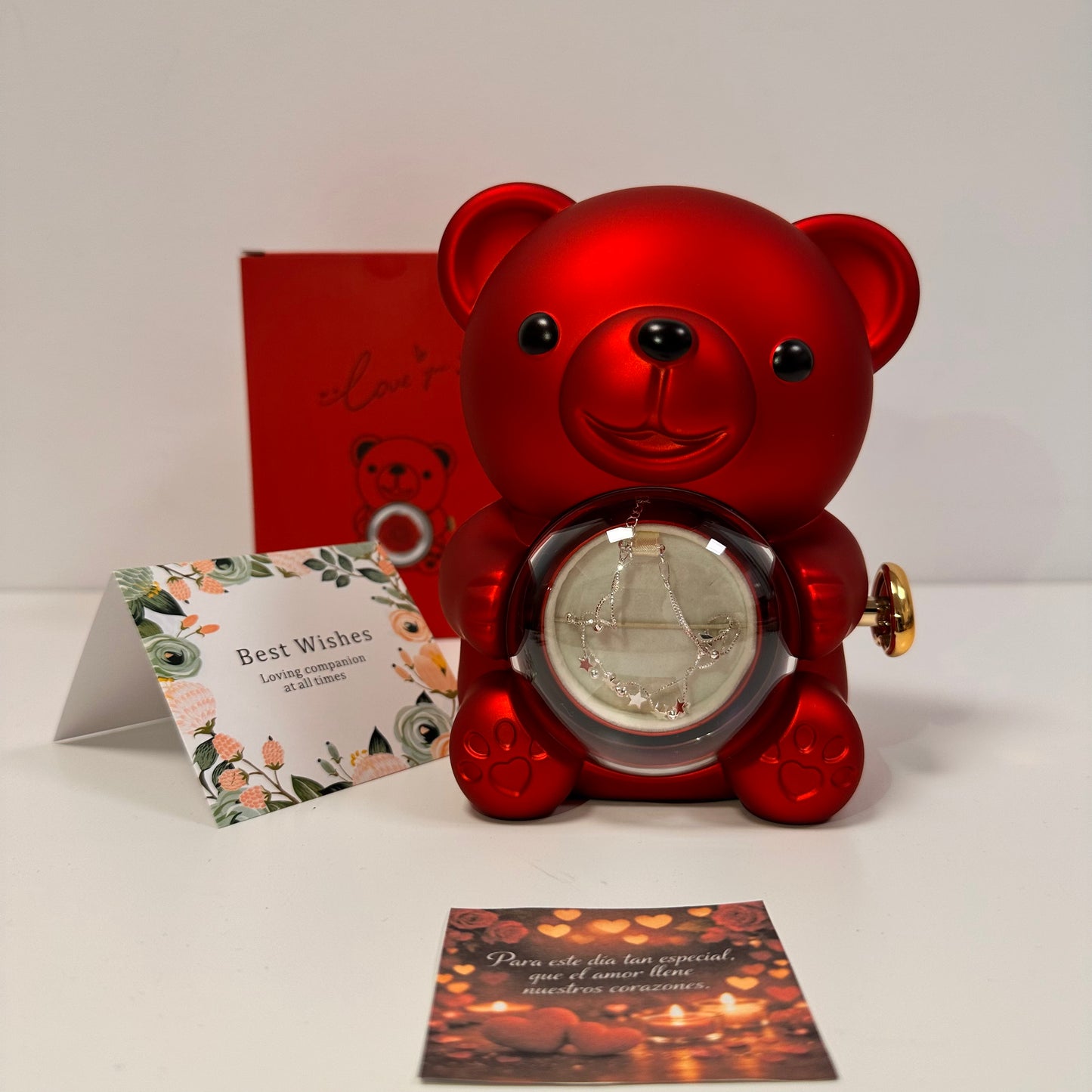 OSITO CON ROSA ETERNA