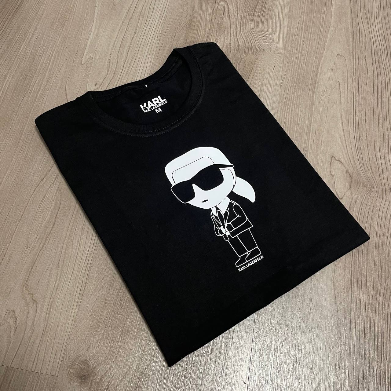 CAMISETA KARL LOGO CENTRO