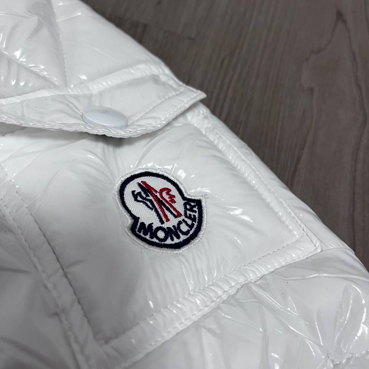 CHAQUETÓN ACOLCHADO MONCLER BLANCO
