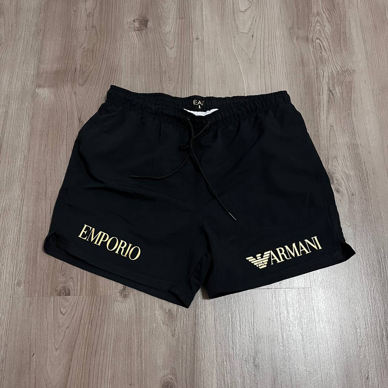 BAÑADOR ARMANI LETRAS DORADAS