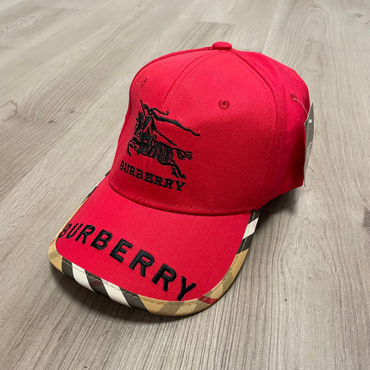 GORRA BURBERRY ROJA