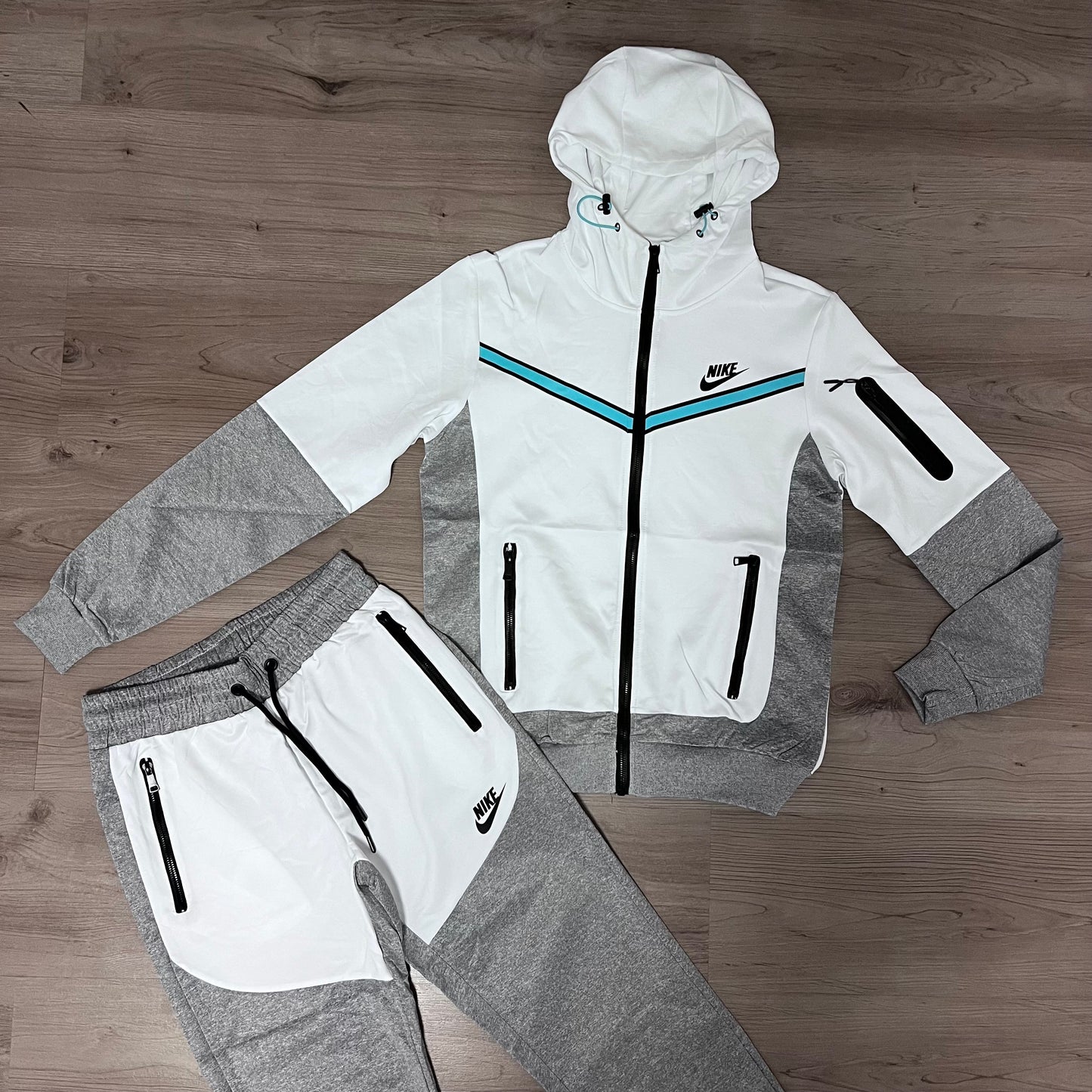 Conjunto TECH WHITE GREY