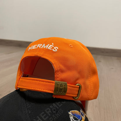 GORRA HERMES ORANGE