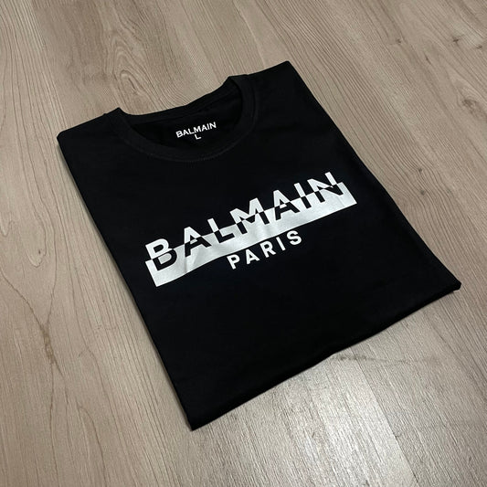 Camiseta manga corta BALMAIN con PLATEADO