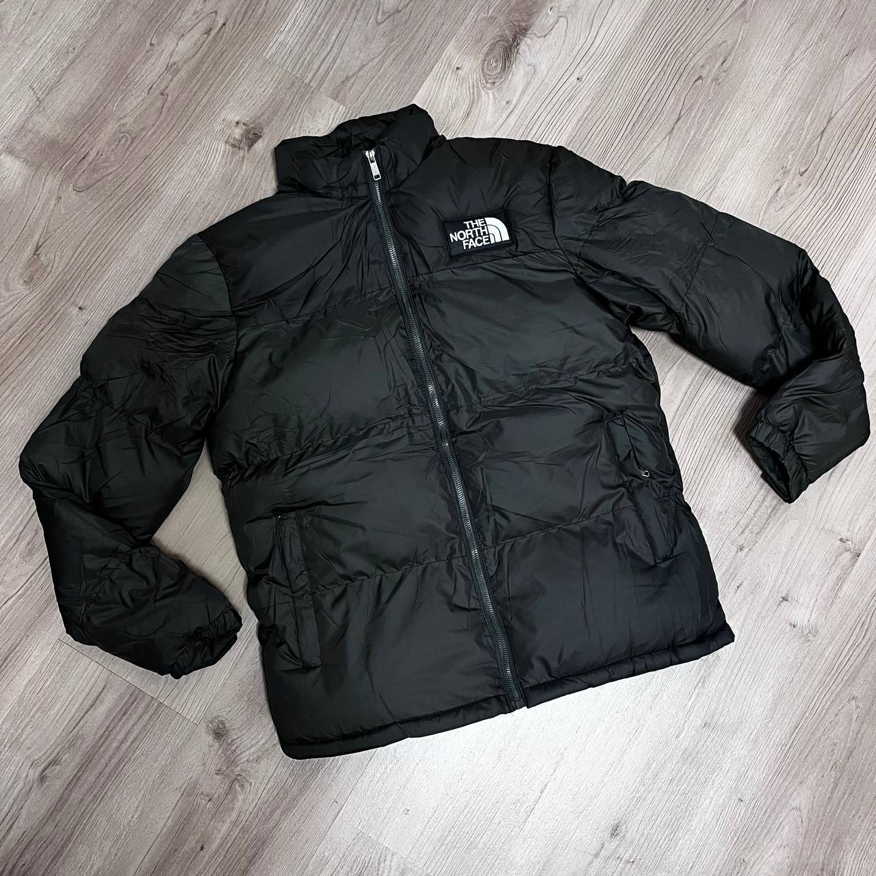 CHAQUETÓN ACOLCHADO BORDADO NORTH FACE ALL BLACK