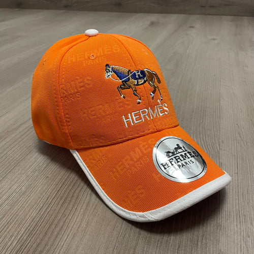 GORRA HERMES ORANGE