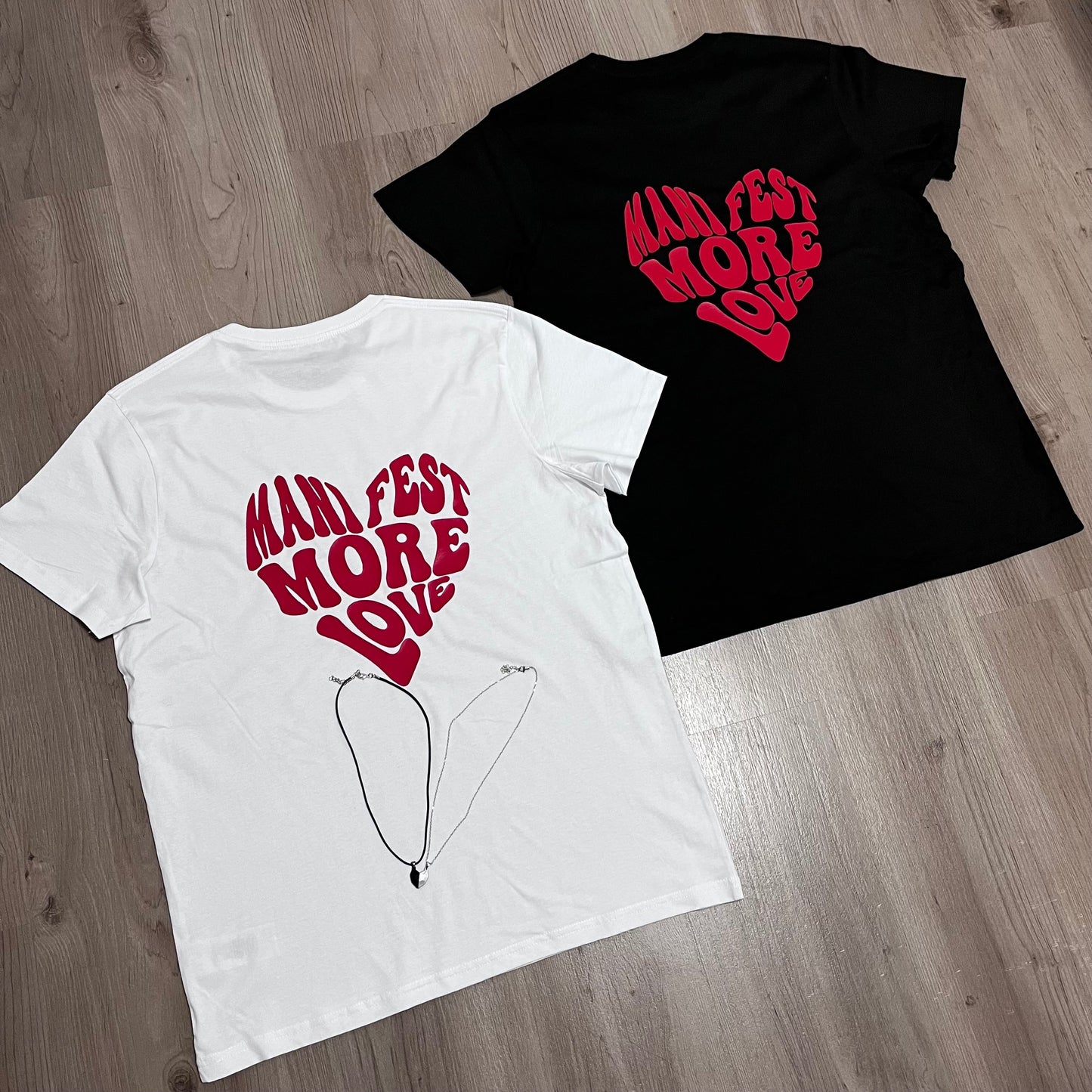 PACK 2 CAMISETAS MORE LOVE