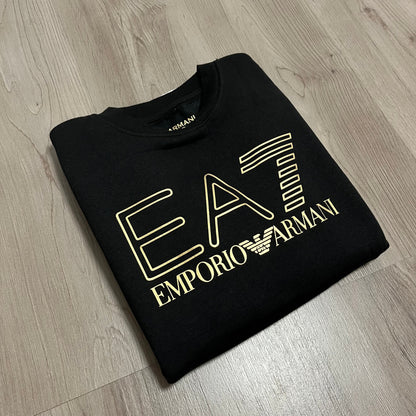 Sudadera EA7 BORDES GOLD