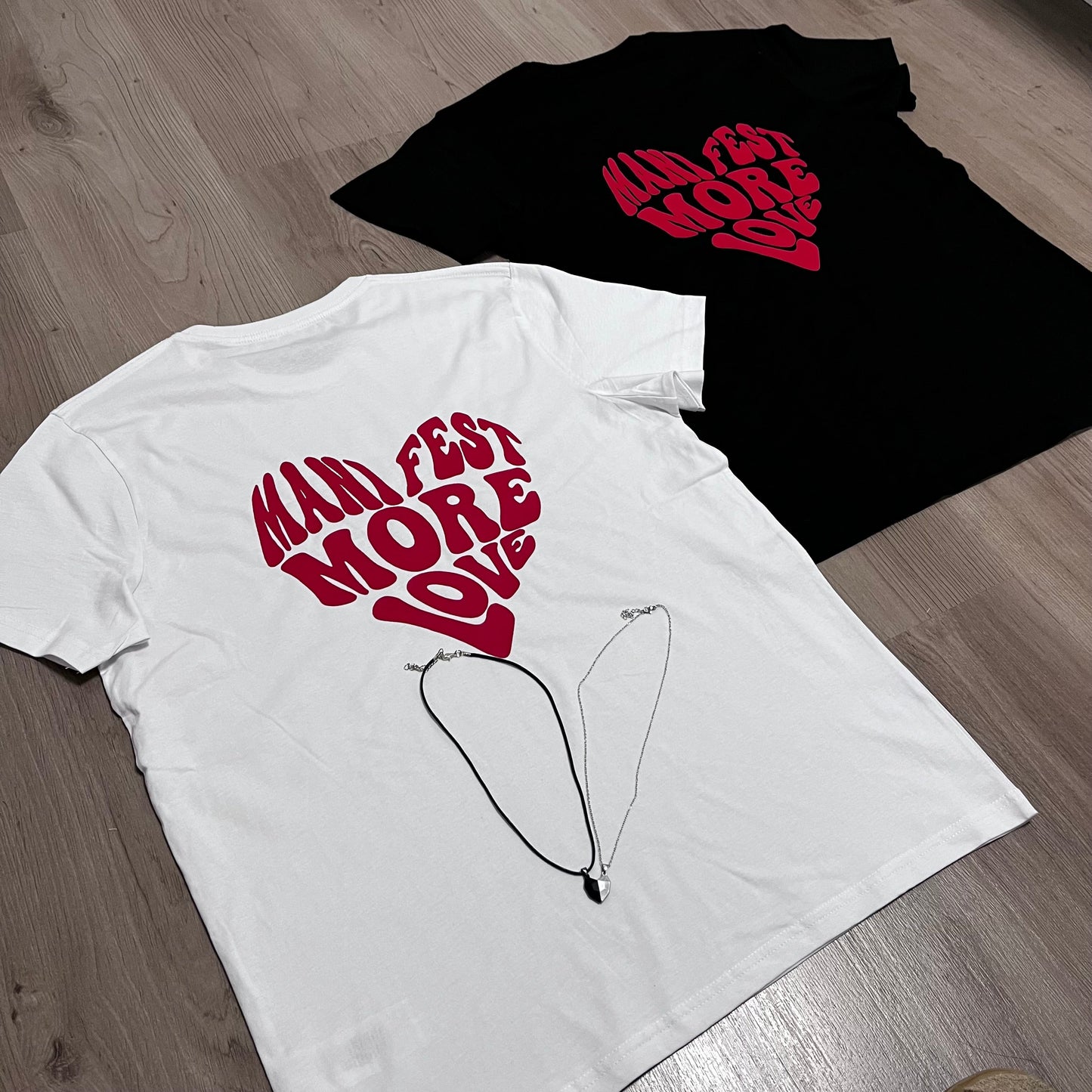 PACK 2 CAMISETAS MORE LOVE