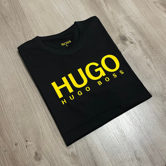 Camiseta manga corta HUGO BOSS yellow