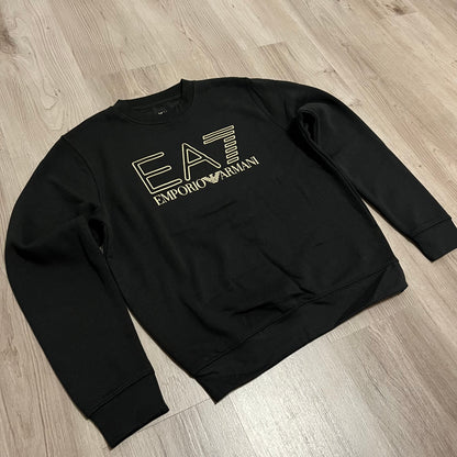 Sudadera EA7 BORDES GOLD