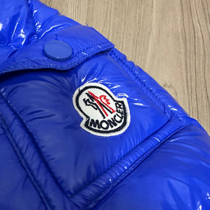 CHAQUETÓN ACOLCHADO MONCLER AZUL ELÉCTRICO