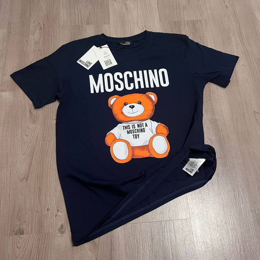 MCAMISETA MOSCHINO OSO AZUL MARINO