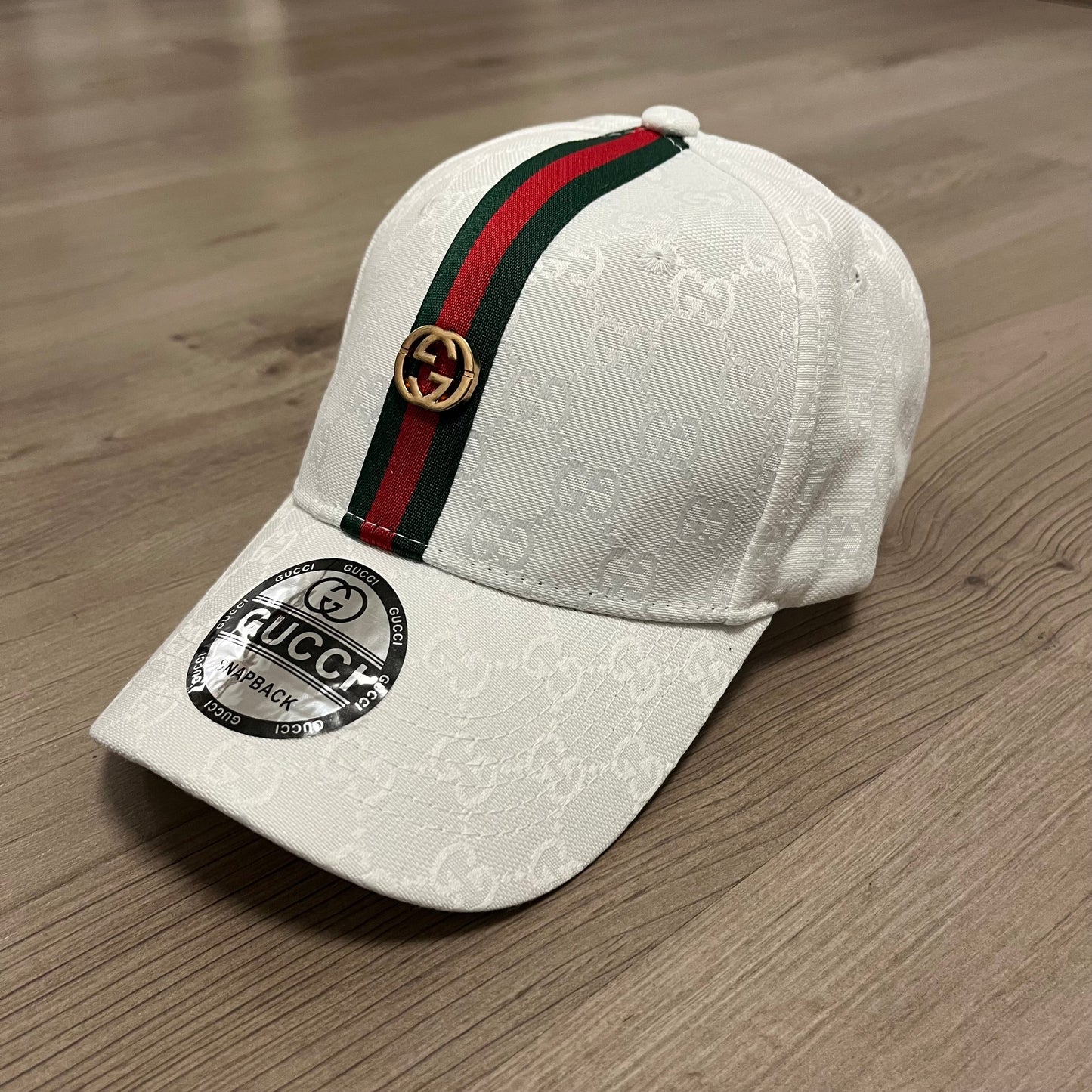 GORRA GUCCI WHITE