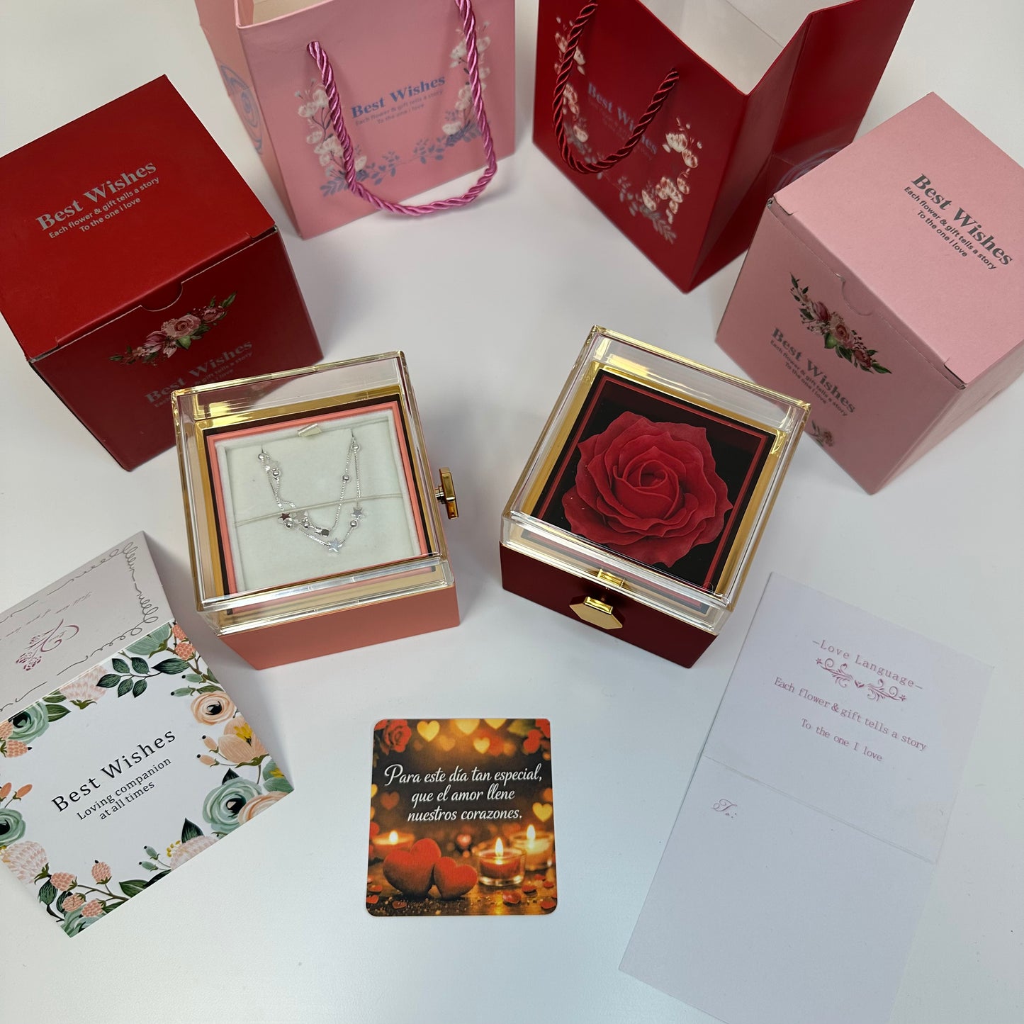 ETERNAL ROSA GIRATORIO