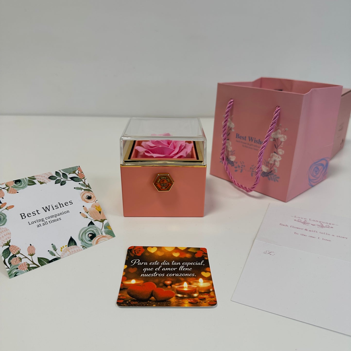 ETERNAL ROSA GIRATORIO