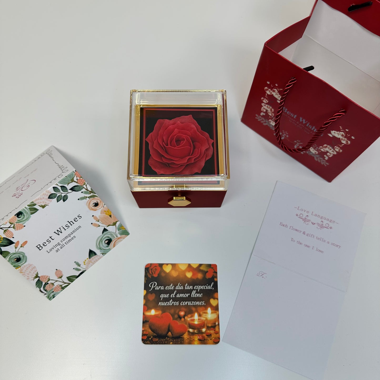 ETERNAL ROSA GIRATORIO