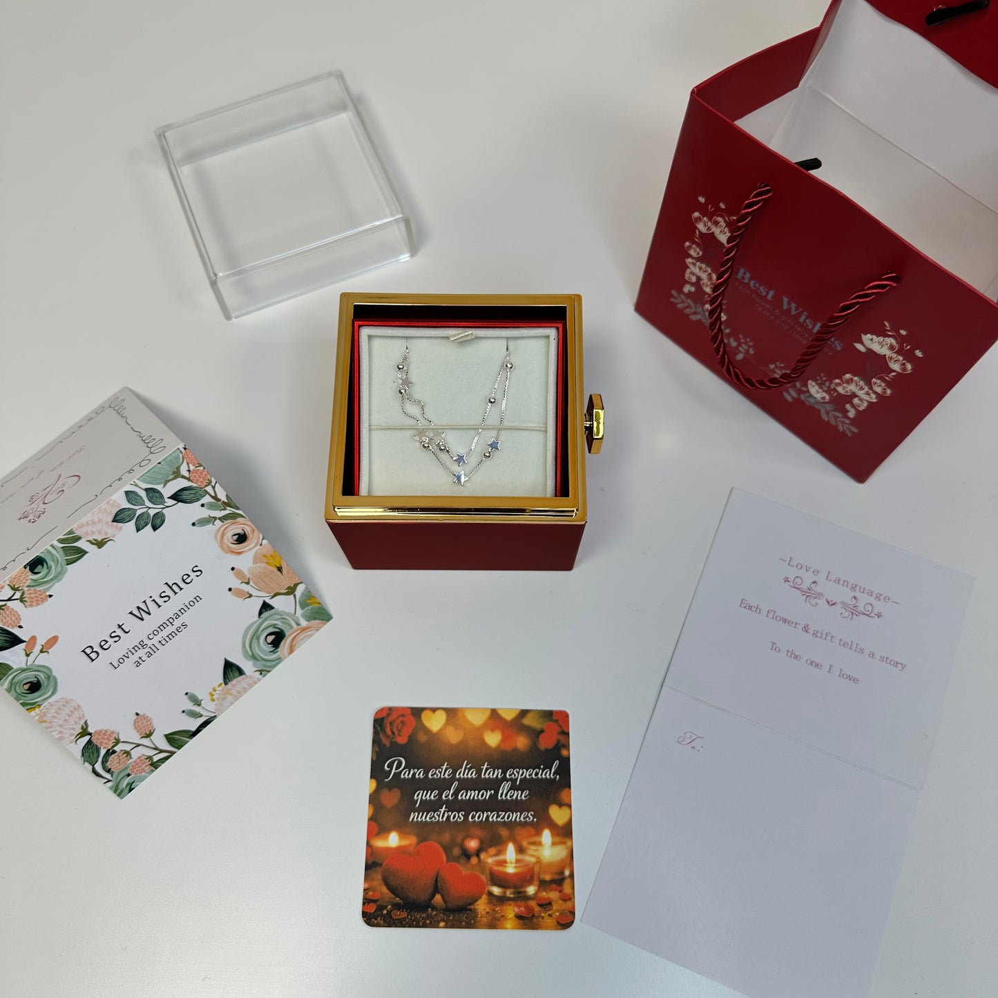 ETERNAL ROSA GIRATORIO