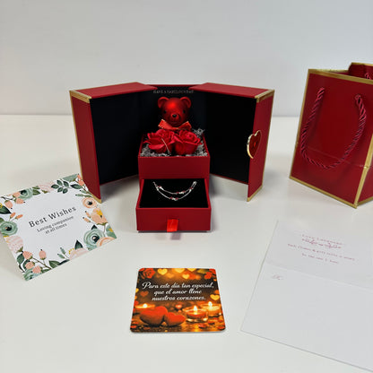 OSITO CON ROSAS ETERNAL