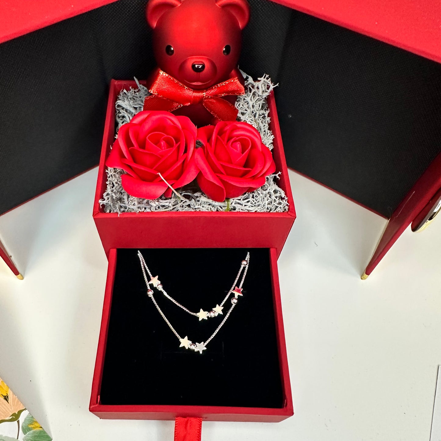 OSITO CON ROSAS ETERNAL