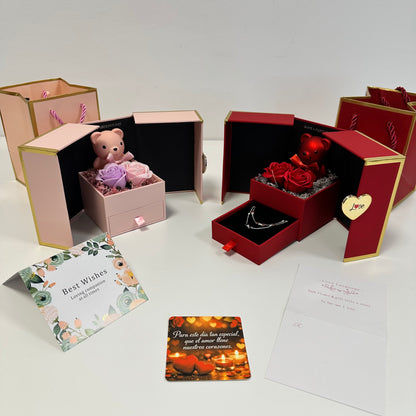 OSITO CON ROSAS ETERNAL