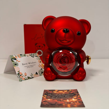 OSITO CON ROSA ETERNA