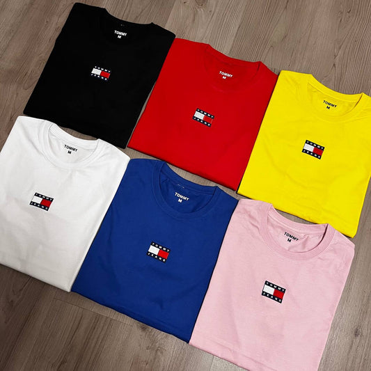 CAMISETA TOMMY LOGO CENTRO