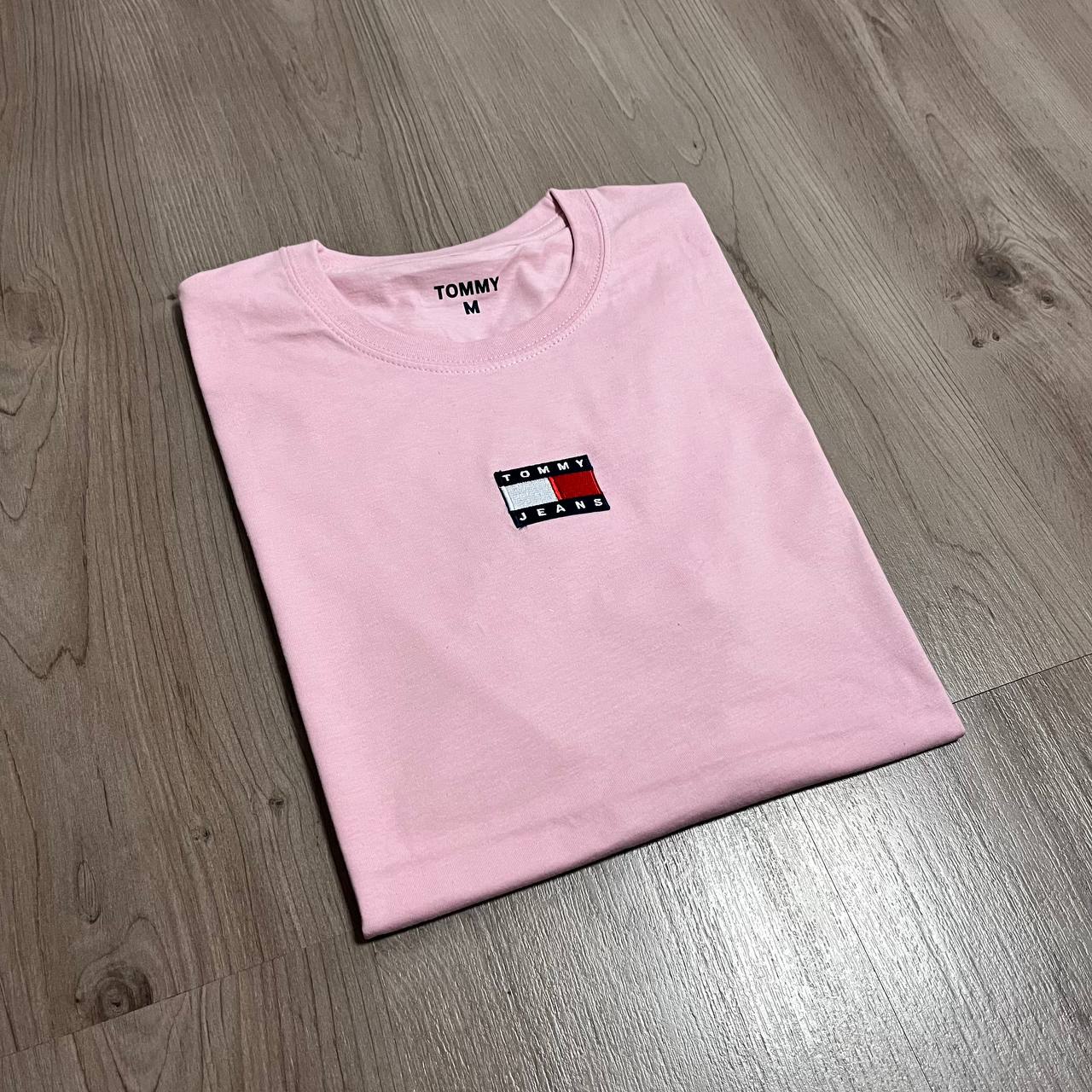 CAMISETA TOMMY LOGO CENTRO