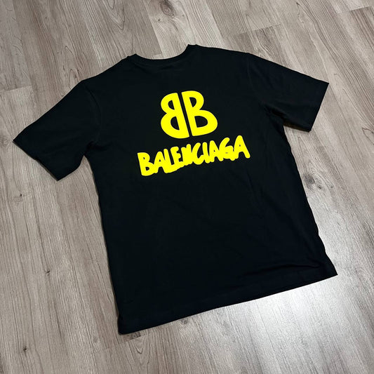 CAMISETA OVERSIZE BALENCIAGA AMARILLO