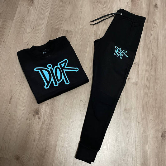 Conjunto largo dior blue