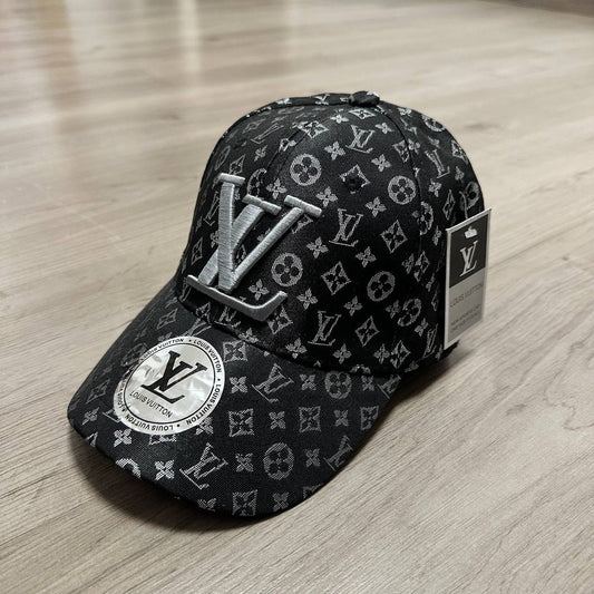 GORRA LOUIS VUITTON NEGRO/PLATEADO