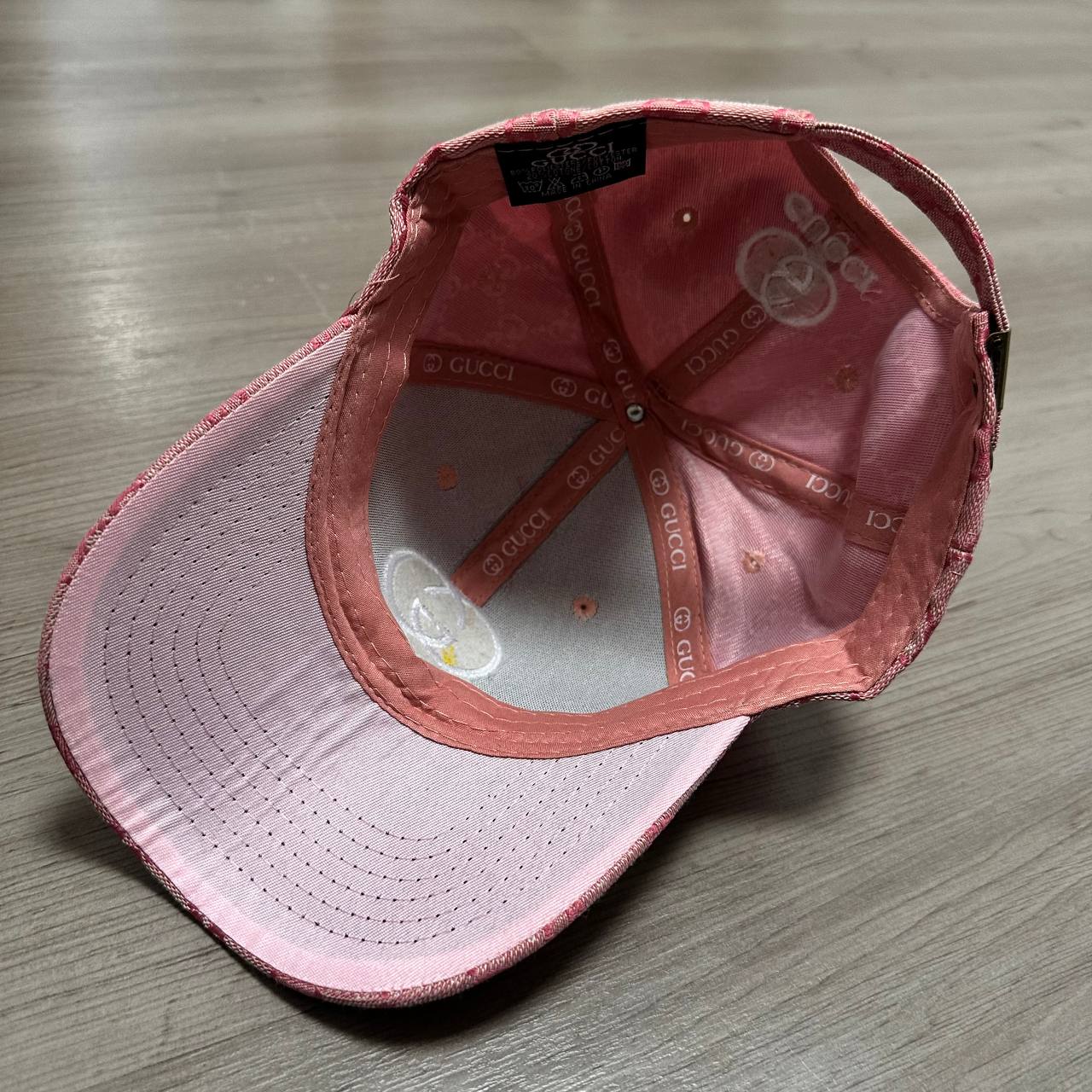GORRA GUCCI ROSA