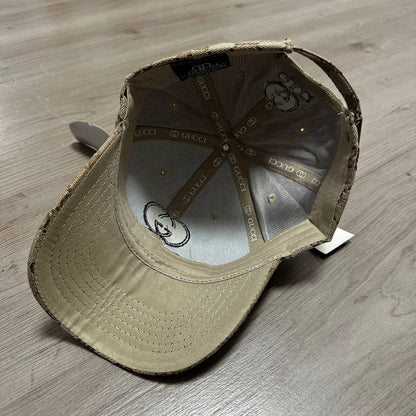 GORRA GUCCI MARRON