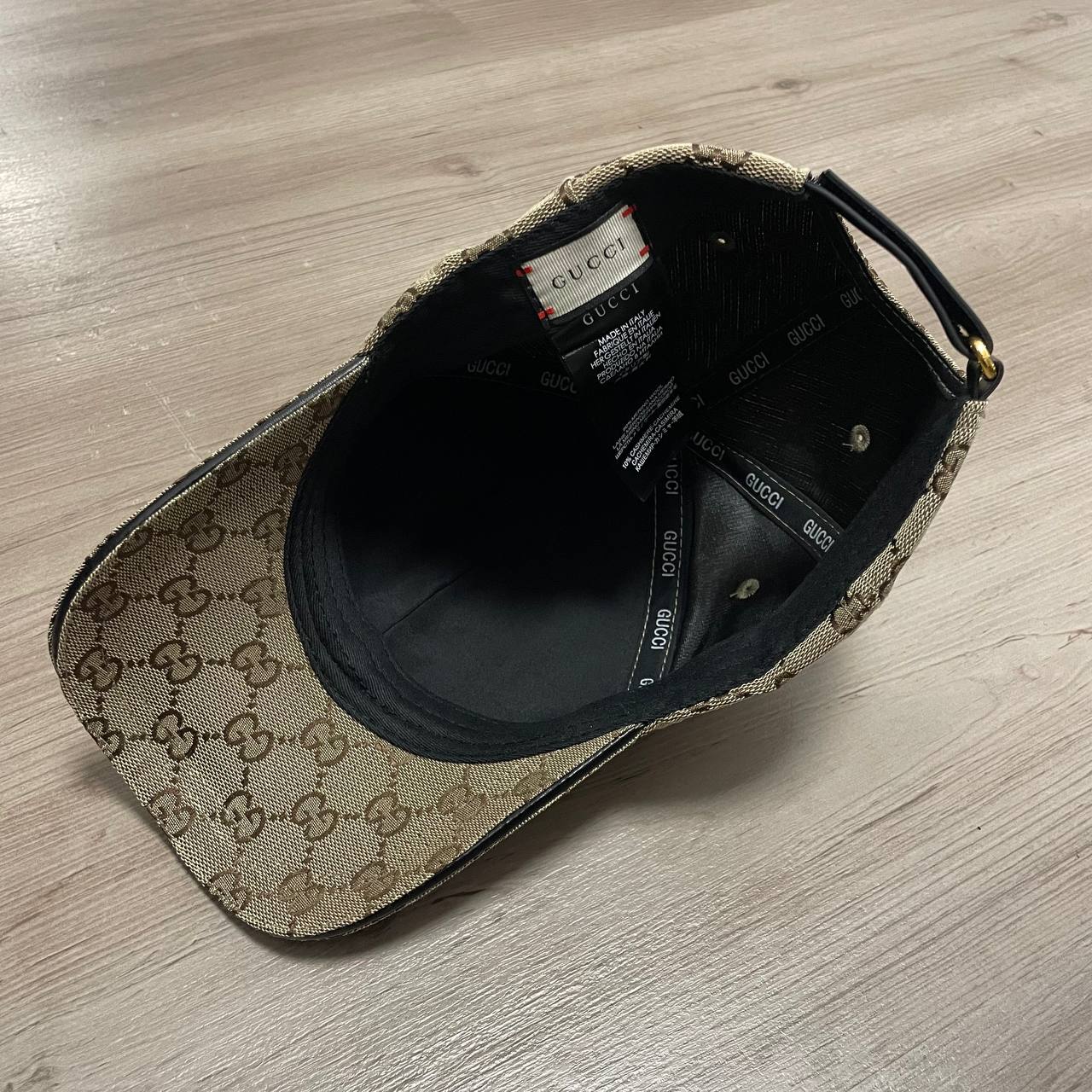 GORRA GUCCI MARRÓN