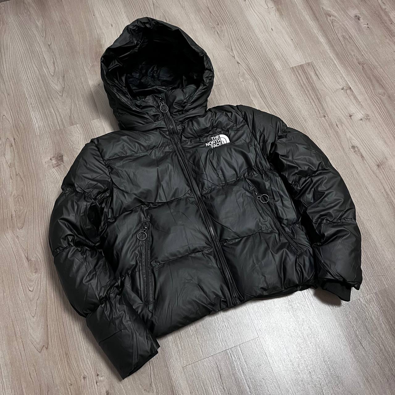 CHAQUETÓN ACOLCHADO BORDADO NORTH FACE NEGRO