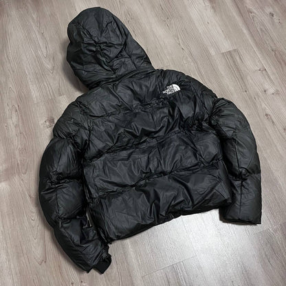 CHAQUETÓN ACOLCHADO BORDADO NORTH FACE NEGRO