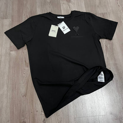 CAMISETA AMI NEGRA ELASTICA