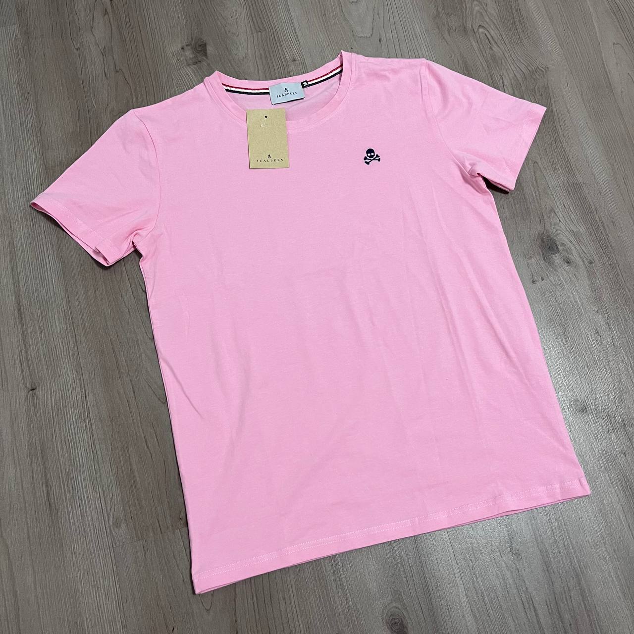 CAMISETA SCALPER ROSA ELASTICA