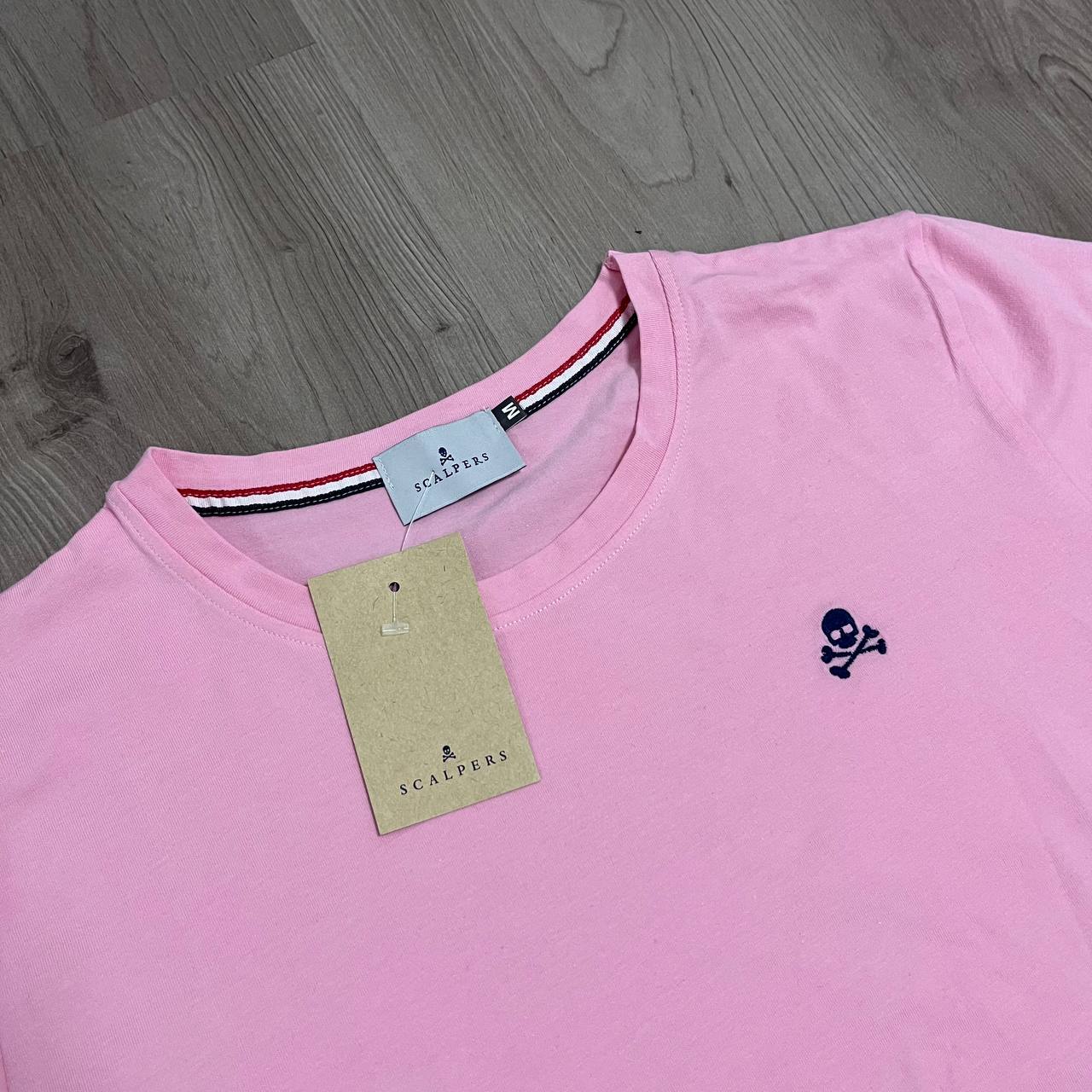 CAMISETA SCALPER ROSA ELASTICA