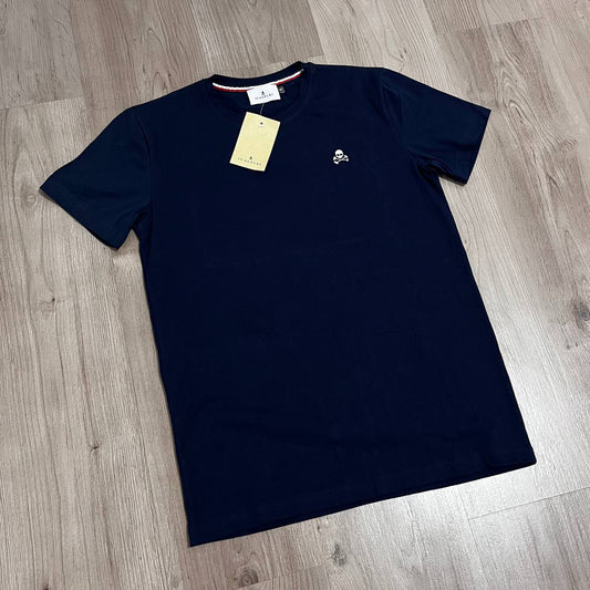 CAMISETA SCALPER AZUL MARINO ELASTICA