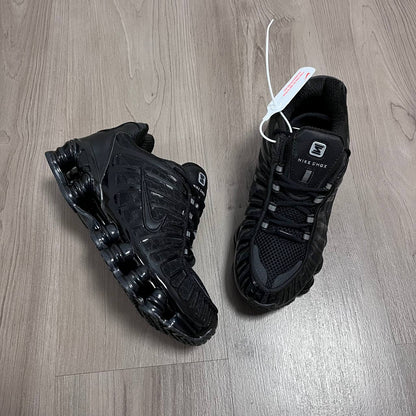 NIKE SHOX LINEAS PLATEADAS REFLECTANTES 🍬